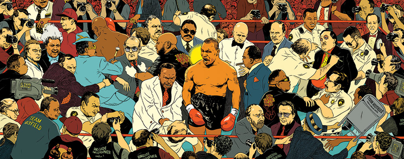 Illustration for article titled The Amazing, Vivid Sports Artwork Of Mickey Duzyj